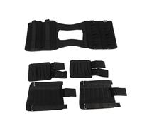 XUXHOU Adjustable Weight Vest, 15kg 35kg Load Capacity with 32 Pockets for Sand or Steel Plates, Thick Shoulder Straps, Reinforced Stitching, Fitness Training (35kg)