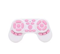 XUXHOU AI Robot Dog Interactive Programmable Puppy, Voice Control with 2.4G Remote and App Control, Singing Dancing Greeting for Kids (Pink)