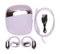 XUXHOU AI Translation Earphone, Portable 140 Language Touch Control Earphones Wireless Real Time 0.5s Recognition for Business Travel Meetings (Purple)