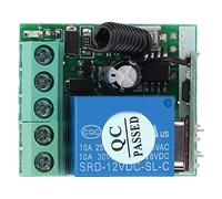 XUXHOU AK-RKO1SY DC 12V Control Switch with Learning Code Technology, for Control of The Electric Door Window Signal, for Easy Operation
