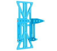 XUXHOU Aluminum Alloy Battery Board, Replacement for Axial SCX24 90081 C10 1/24 RC Car, with Lightweight Design (Blue)