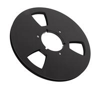 XUXHOU Aluminum Alloy Empty Tape Reel for the Design Diameter of 10 Inches Universal Applicability (Black)