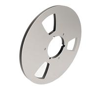XUXHOU Aluminum Alloy Empty Tape Reel for the Design Diameter of 10 Inches Universal Applicability (Silver)