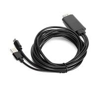 XUXHOU Aluminum Alloy HDTV Adapter Cable, Typec -TV Cable for the HDTV Phone Screen Screening, Portable Design for Simple Storage Space