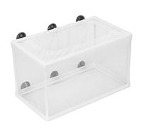 XUXHOU Aquarium Fish Breeder Box Durable and Eco-Friendly Isolation Box for Small Fish Hatching in Aquariums 26.2 X 15 X 15cm (Large)