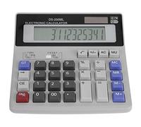 XUXHOU Basic Office Standard Function Calculator with Large LCD Display and Solar Power for Easy Tax Calculations