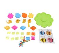XUXHOU Bee Fishing Game Toy, Blend of Fun and Learning, Encourages Family Bonding, Stimulates Creativity, Adorable Design, Versatile Indoor/outdoor Fun for Kids with 80 Colorful Beads