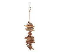 XUXHOU Bird Bark Chew Toys Natural Durable for Parrots Exercise and Boredom Relief with Food Coloring 1 Unit