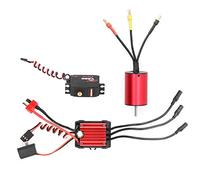 XUXHOU Brushless Motor, High Performance Metal 2838 3600KV ESC and Servo Kit 35A Speed Controller with 25g Gear for 1/14 1/12 Scale RC Car Racing Enthusiasts and Hobbyists