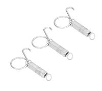 XUXHOU Cage Door Spring Durable Metal Spring Latch Hook for Fixing Pet Cage Door Farming Equipment, As Shown in the Picture 20PCS Wide Applications for Quail Pigeons (Large hook)
