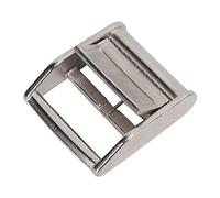 XUXHOU Cam Buckle, 304 Stainless Steel Tie Down Strap Lock with Polished Surface for Marine Kayak Canoe Roof Rack Car Mount, Width 38mm
