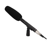 XUXHOU Camera Interview Microphone Condenser Mic with Two Pickup Modes for Recording, Great for Meetings and Interviews - Black, Ideal for Meeting and Scenarios