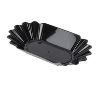 XUXHOU Coffee Bean Tray Exquisite Workmanship Family Kitchens Material (Black)