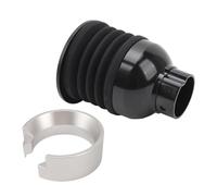 XUXHOU Coffee Grinder Single Dose Hopper, Stylish Silicone Bellow Bean Bin for Efficient Coffee Grinding, Suitable for Home and Office Use, 58mm, 1 Piece (Silver Ring)