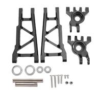 XUXHOU Control Arms, Alloy RC Suspension Steering Spindle Set Block Knuckle Arm Replacement for TRAXXAS BL 2S SLASH 4X4 RC Rear Upgrades Parts