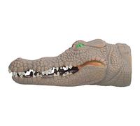 XUXHOU Crocodiles Head Puppets, Hand Painted Soft PVC Rubber Hand Puppet for Interactive Role Playing Games