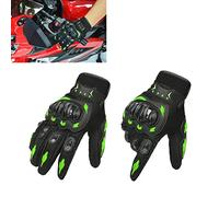 XUXHOU Cycling Gloves, Full Finger Nylon Breathable Bike Gloves with Joint Protection, Comfortable Outdoor Riding Gear (L)