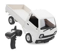 XUXHOU D12 1/10 Scale RC Car, Remote Control Truck with 2.4GHz Transmitter, Adjustable Fork Arms for Large Angle Drift, Simulation Structure for Kids Age 8+ (White)