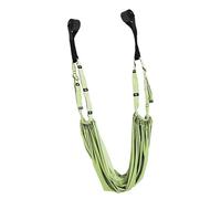 XUXHOU Door Leg Stretcher, Elastic Stretching Strap with Loops for Lower Back Handstand Training Muscle Exercise (Green)