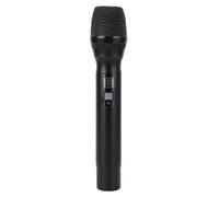 XUXHOU Dynamic UHF Wireless Microphone for Karaoke Speeches - Stable Signal AA Battery Black