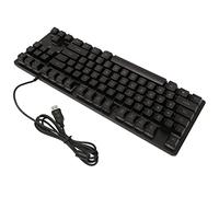 XUXHOU Ergonomic LED Keyboard 87 Keys: Recording Design for Tight APPARILE Leaders (Black)