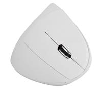 XUXHOU Ergonomic Vertical Mice Non -ration Technology, 2.4 GHz Wireless Control for PC Laptop, Mouse for Computer Color Correction (White)