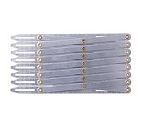 XUXHOU Expanding Sewing Gauge Durable Aluminum Multi Functional Equal Ruler for Curtain Accessories, Adjustable Length DIY Supply for Household