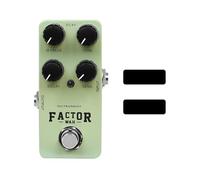 XUXHOU FACTOR Wah Guitar Pedal, Metal Envelope Filter Dynamic Wah Effect Pedal with Adjustable Tonal Qualities, for Electric Guitar and Bass
