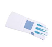 XUXHOU Fencing Glove, Premium Non Slip Gloves for Foil Sabre and Epee, with Anti Skid Coating and Comfortable Fit, Durable Fencing Training Gear (L)