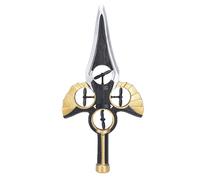 XUXHOU Flying Sword, RC Airplane with Gyroscope Stability Control, Lightweight EVA Foam, Multicolored LED Lights, Easy One Key Control, for Boys Birthday (Black Gold)