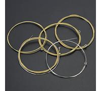 XUXHOU Folk Guitar Strings Acoustic Guitar Strings Classical Metal Material Anti-Rust Anti- Long Service Time with Clear Timbre for Folk Replacement Parts