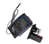 XUXHOU Guitar Tuner with LCD Digital Tuner with Clip-on Pickup for Acoustic Guitar Bass Automatic Manual Tuning Modes High Contrast Display Portable