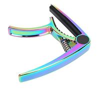 XUXHOU Guitar Zinc Alloy Clamp Tight for Acoustic Electric Classical Guitar and Ukulele with Silicone Pads Steel Spring Even Pressure