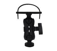 XUXHOU Kayak Fish Finder Mount, Easy Installation Adjustable Ball Head Clamp with 360 Degree Rotation for Most Kayak Track Systems (Ball Clamp Square Bracket)