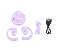 XUXHOU Language Translation Earbuds, Wireless 80 Languages 14 Voices Translation 4 Modes HiFi Stereo Translator Earbuds for Travel (Purple)