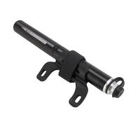 XUXHOU Mini Bike Pump, Portable Hand Tire Pump with Rotating US French Nozzle for Bicycle Ball Electric Bike Motorcycle, 160PSI High Pressure Aluminum Alloy (Black)