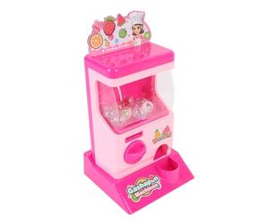 XUXHOU Miniature Capsule Vending Machine, Toy with Multiple Surprise Egg Blind Boxes for Developing Hand Eye Coordination and Creativity (Pink)