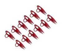 XUXHOU Multifunctional Thread Snips 12Pcs Stainless Steel Yarn Scissors for Seamstresses and Crafters - Portable Size