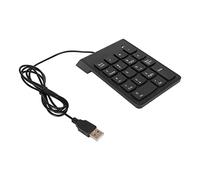 XUXHOU Numerical Keyboard Wireless Wiring 18 CALM KEEs USB Connection for Belly Black Bank Office Games