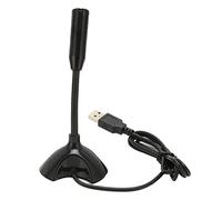 XUXHOU Omnidirectional USB Microphone Condensive Microphone for the Recording of Black Web Singing Black