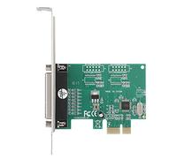 XUXHOU PCIE DB25 Parallel Port LPT Printer Computer Adapter with a High Transmission Rate for 10 Users