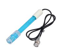 XUXHOU PH201 Composite PH Electrode BNC Sensor Probe for Industry, Plastic PH Probe Test Tool for Aquariums, Hydroponics