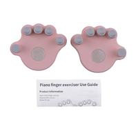 XUXHOU Piano Finger Trainers for Beginners with Semi-raised Pad Design, 1 | Soft Silicone Pads, Comfortable for Long Practice, 10mm Key Depth Mimics Real Piano, Anti-slip Bottom for Stable Use