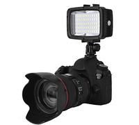 XUXHOU Portable Diving Video Light 60 LED Fill Lamp PowerSaving for Camera and Smartphone, 1800 5500K, Underwater Up to 40m/130ft