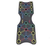 XUXHOU Push Up Board, Foldable Multi Functional Exercise Equipment for Home Gym Workout with Sturdy Handles, Targets Chest Shoulders Arms Back Abdominal Muscles