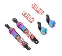 XUXHOU RC Car Oil Damper, Aluminum Alloy 95mm with Professional Oil Pressure Damping, Large Cylinder, Bright & Colorful Design, Wide Compatibility for 1/10 1/8 Scale