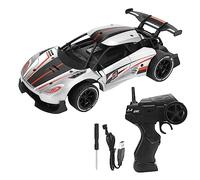 XUXHOU RC Drift Car, 2.4G Alloy High Speed RC Cars ABS Alloy Shell Remote Control Racing Car with 12 to 18km:h Powerful Driving for Drifting Toy and Racing Game (Silver)
