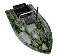 XUXHOU RC Fishing Bait Boat with 600m Remote Control and 1.5kg Bait | ABS Stainless Steel Hull, for Wind Waves, 5200mAh Battery for 2-3h Standby, Night LED Fish Finder