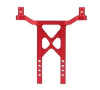 XUXHOU RC Rear Body Mount, Adjustable Height Aluminum Alloy Support with Lightweight Design, for LaTrax Teton 1/18 76054 1 RC Vehicle (Red)