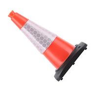XUXHOU RC Road Cone, Reflective Traffic Cone for RC Car Training, with Durable ABS Material, Fit for HSP HPI AXIAL Models (Red)